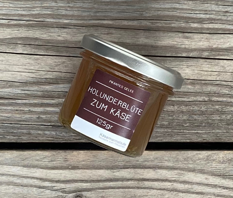 Käsemarmela.de Holunderblüte 125g