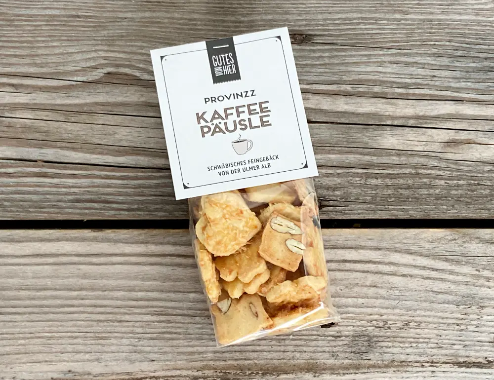 Provinzz Kaffeepäusle Dinkel-Kekse 100g