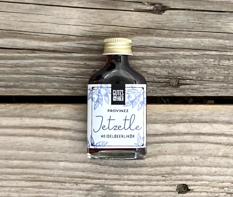 Provinzz Jetzetle Heidelbeer-Likör