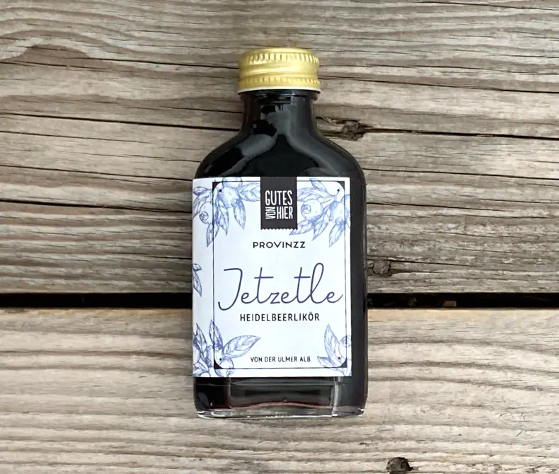 Provinzz Jetzetle Heidelbeer-Likör