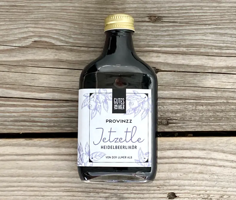 Provinzz Jetzetle Heidelbeer-Likör