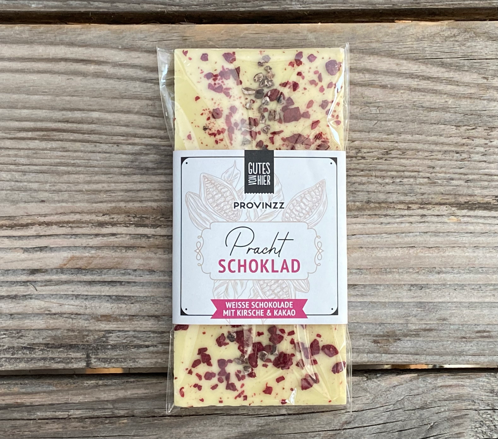 Prachtschoklad weiß (80g)