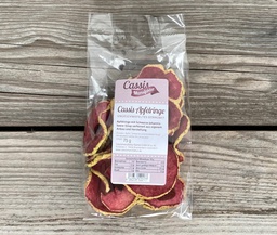 Cassismanufaktur Cassis-Apfelringe 75g