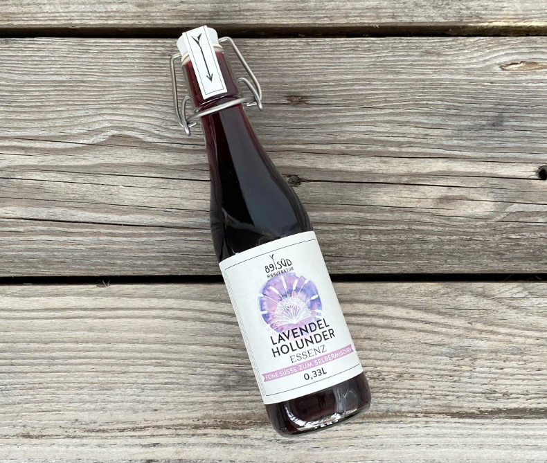 89Süd Lavendel-Holunderbeere Essenz (0,33l)