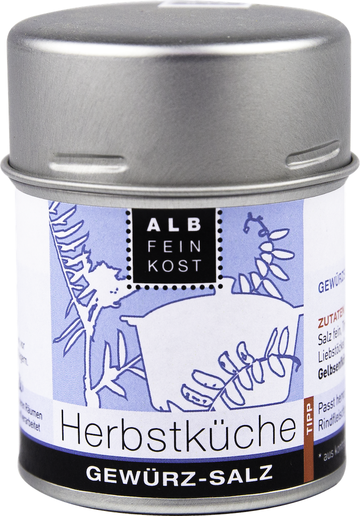 Albfeinkost Herbstküche Gewürzsalz fein 70 g