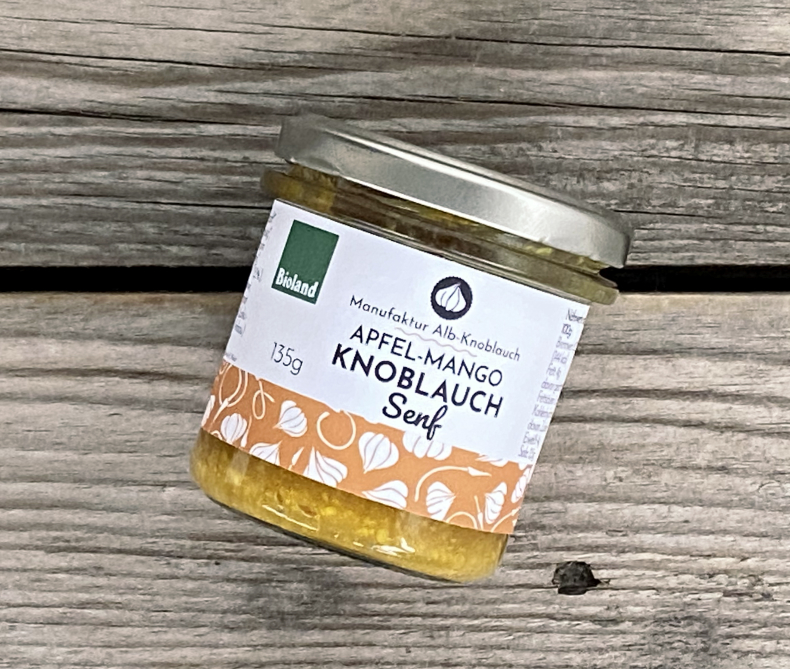 Apfel-Mango-Knoblauch-Senf (100g)