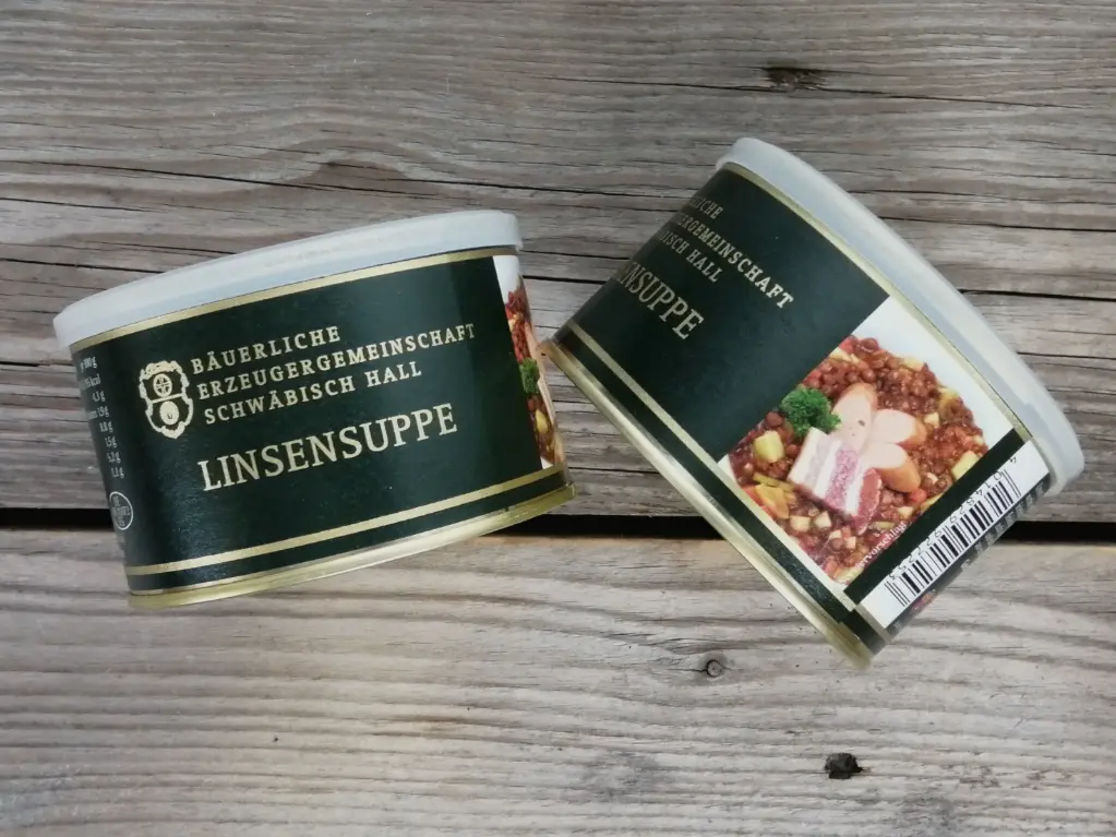 BESH Echt Hällische Linsensuppe, 400g Dose