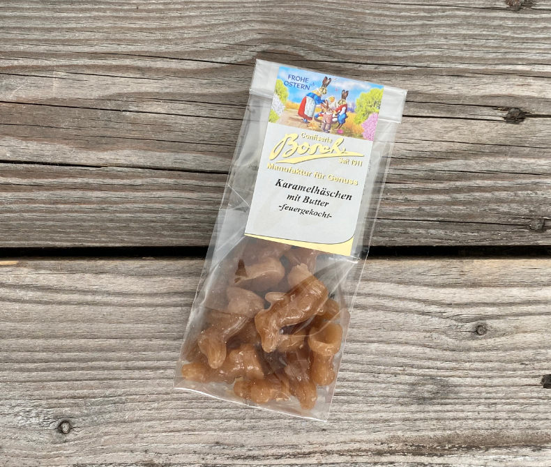 [CB] Feuergekochte Karamellhäschen mit Butter (75g)