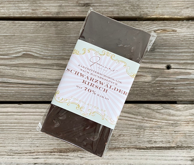 Schokolade 70% Schwarzwälderkirsch (100g)