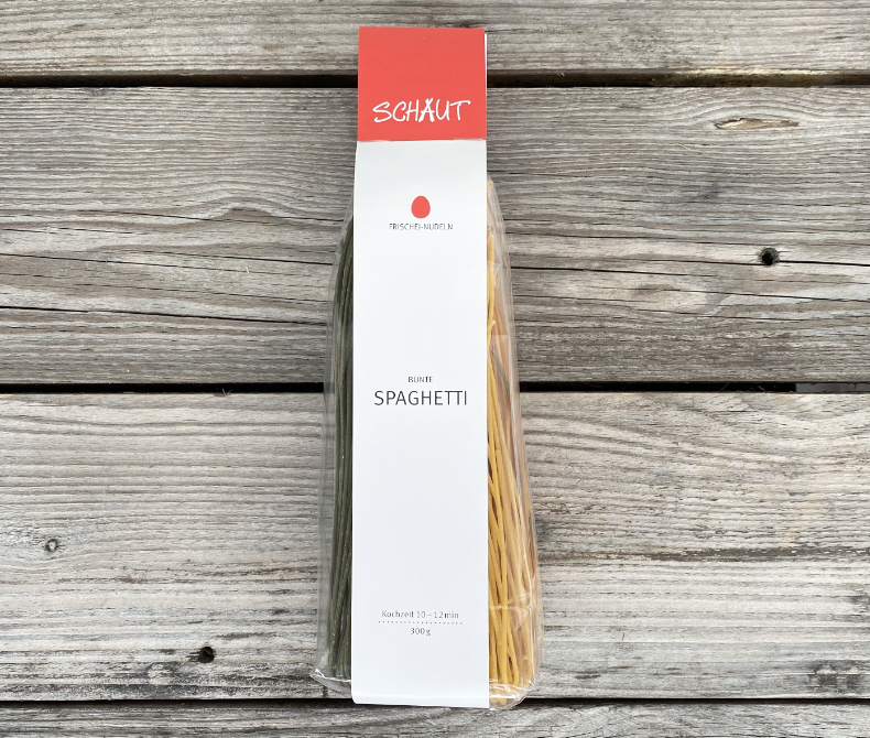 Schaut Frischei Bunte Spaghetti (300g)