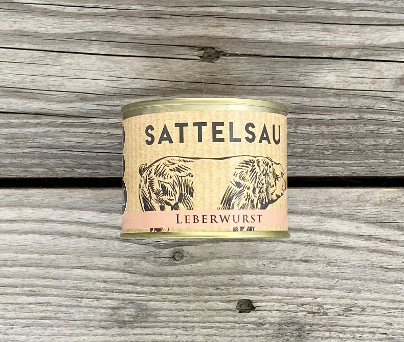 Sattelsau Hausmacher Leberwurst 200g