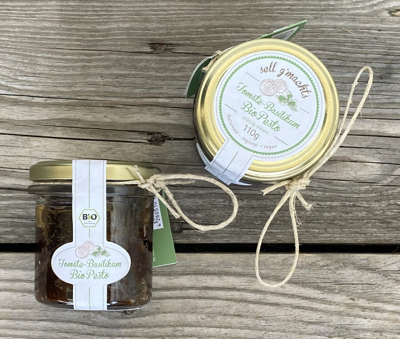 Tomate-Basilikum-Pesto 110g