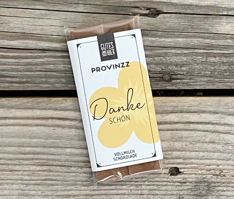 Provinzz Schokolade Dankeschön 50g