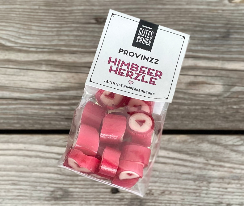 Provinzz Bombole Himbeer Herzle (60g)