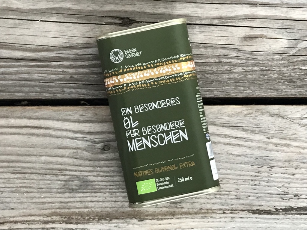 Bio Olivenöl "Ein besonderes" Dose (250ml) 