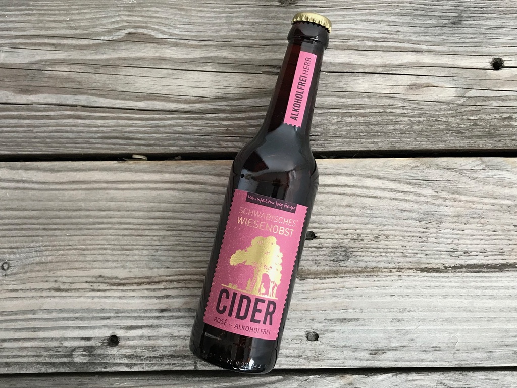 [MJG] WiesenObst Cider rosé alkoholfrei (0,33l)