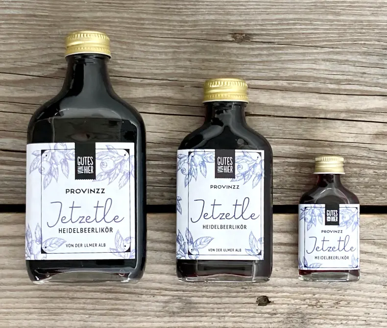Provinzz Jetzetle Heidelbeer-Likör