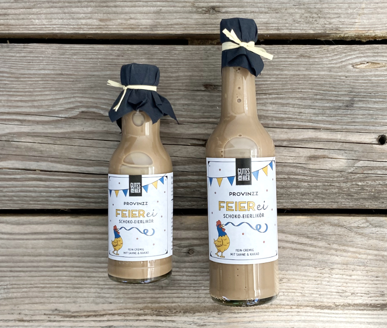 Provinzz FEIERei Schokoeierlikör