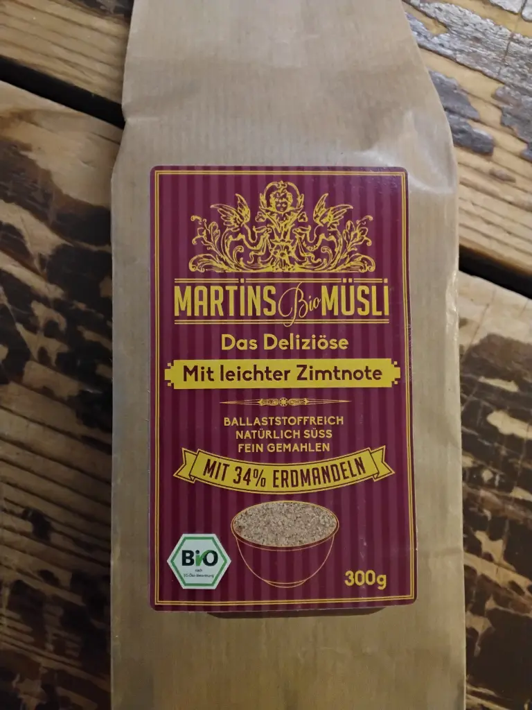 Martins Bio Müsli Das Deliziöse 300g
