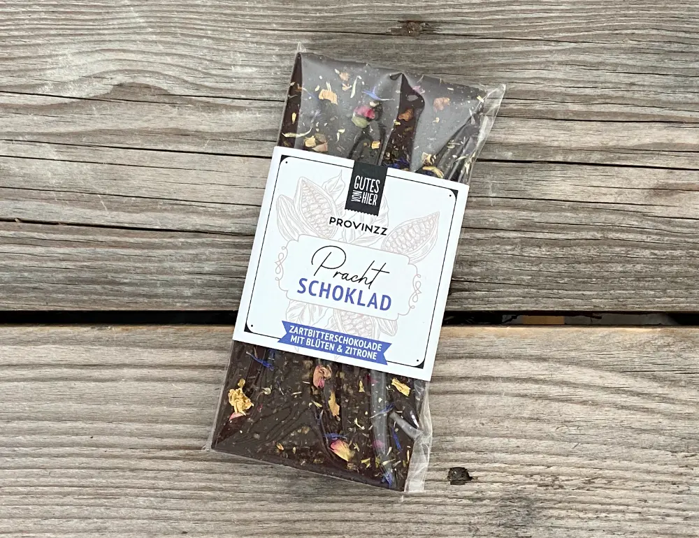 Prachtschoklad Zartbitter (80g)